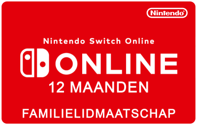 Nintendo Switch Online Familielidmaatschap