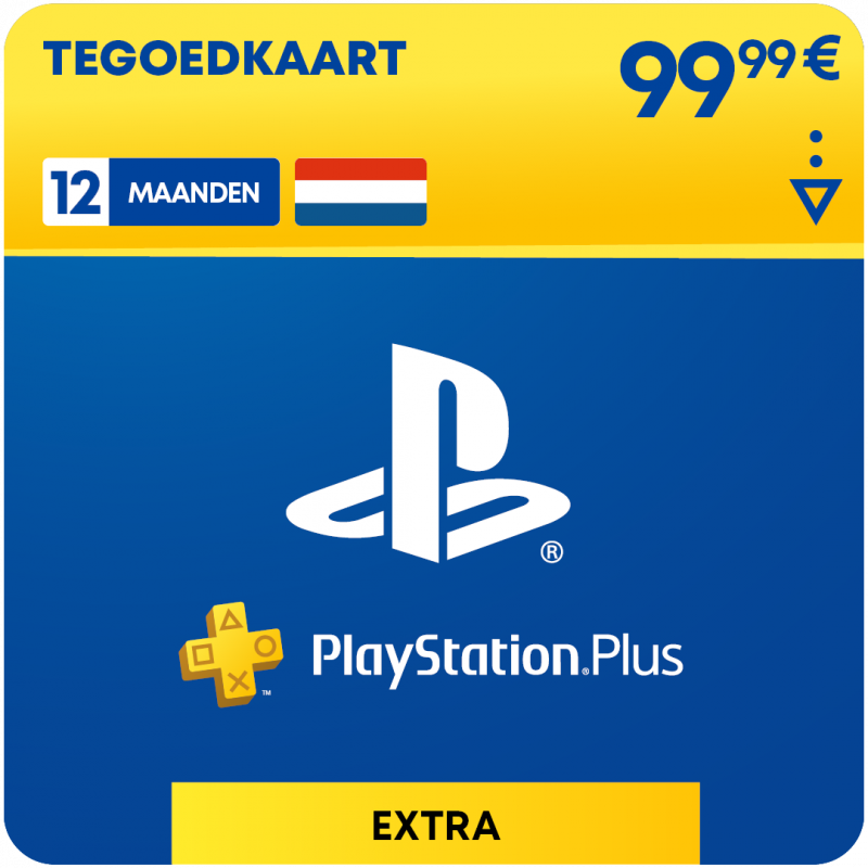 PlayStation Plus Extra - 12 maanden (tegoed)