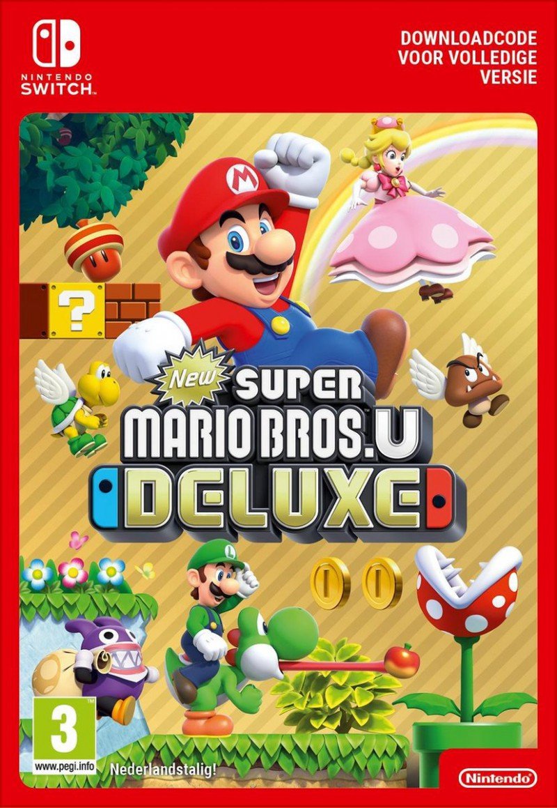 fysiek Overweldigen Migratie Super Mario Bros. U Deluxe downloadcode kopen? | KaartDirect.nl