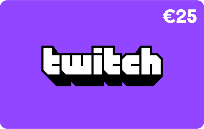Twitch Gift Card €25