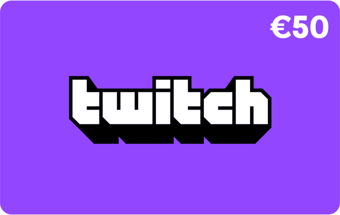 Twitch Gift Card €50