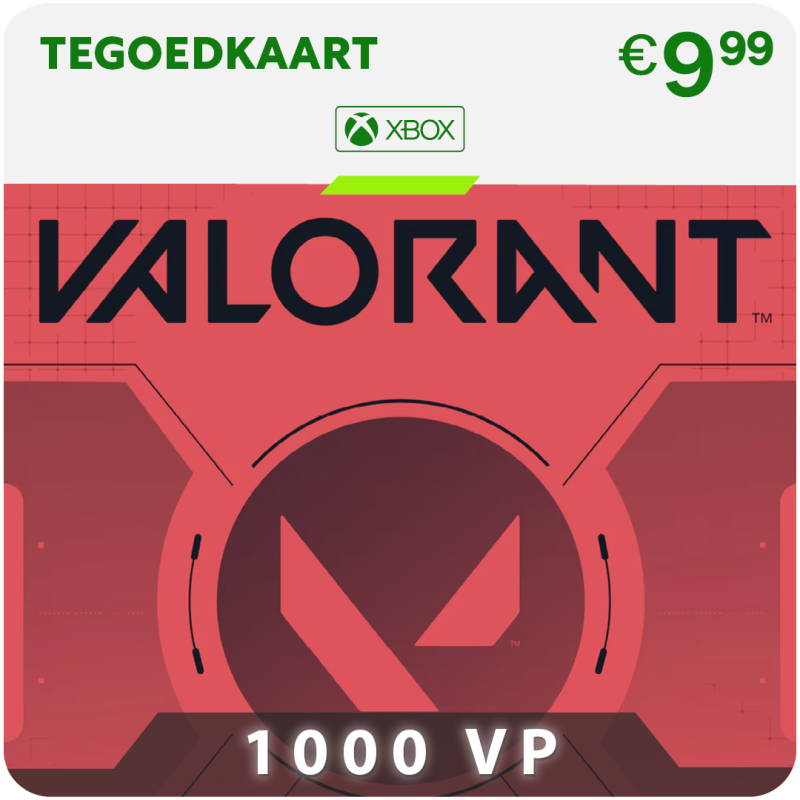 1.000 Valorant Points (Xbox)