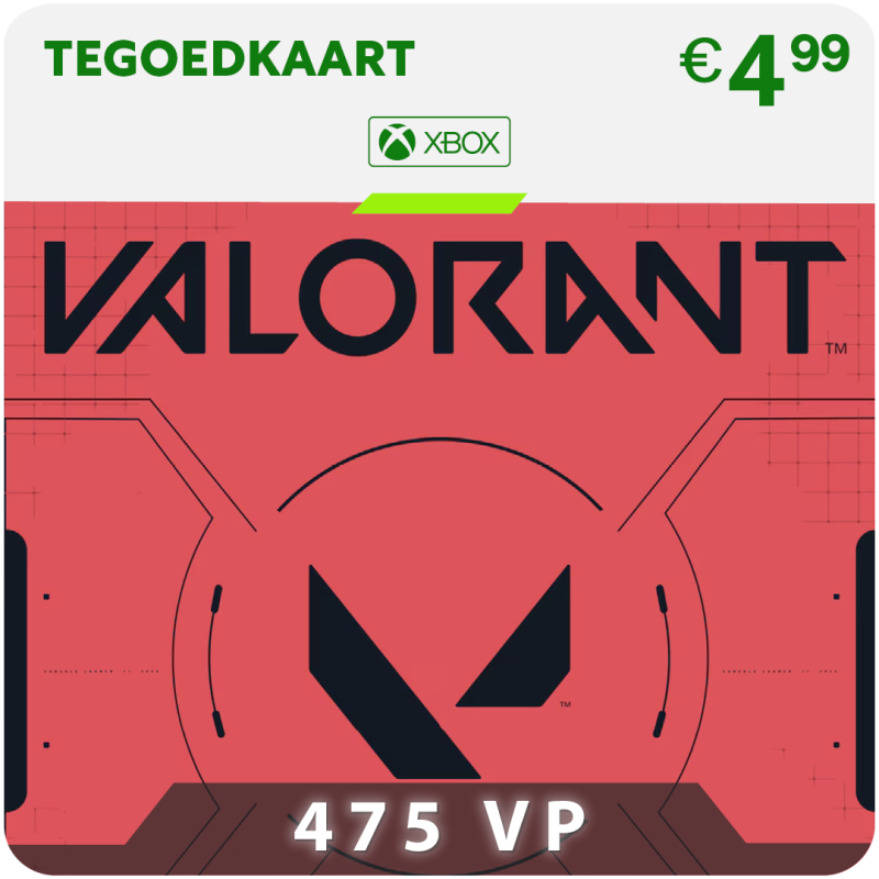 475 Valorant Points (Xbox)