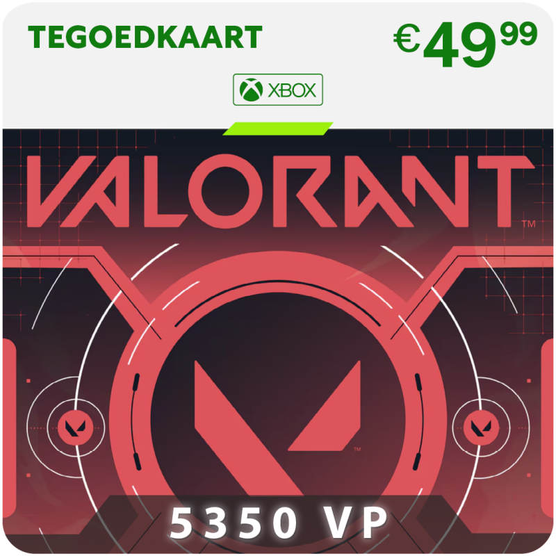 5.350 Valorant Points (Xbox)