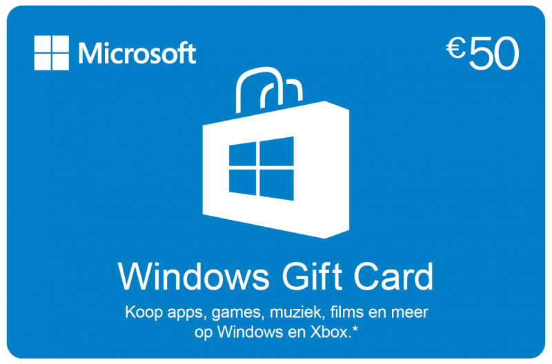 Automatisch Correct mouw Windows Gift Card €20 kopen? Direct geleverd | KaartDirect.nl