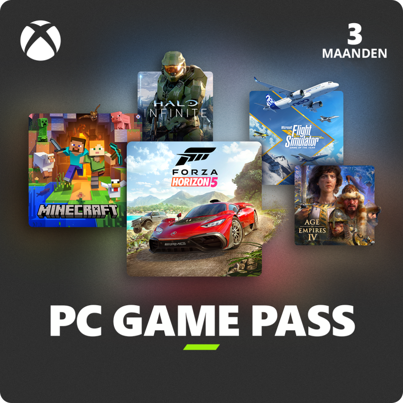 paus Troosteloos vergeven Xbox Game Pass PC | 3 maanden lidmaatschap | KaartDirect.nl