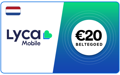 Lycamobile €20 = €40