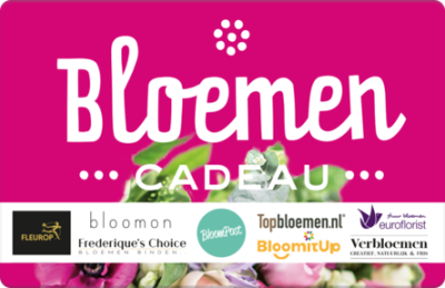 Bloemen cadeaukaart