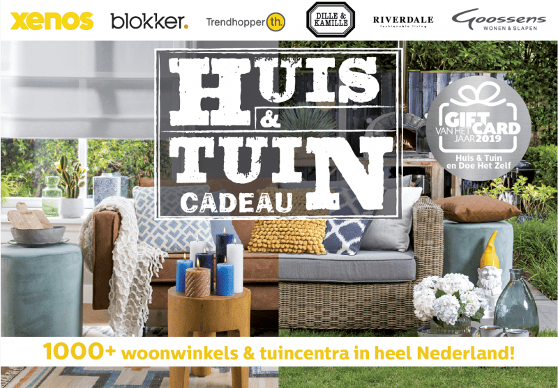 Huis en Tuin Cadeau: accessoires voor binnen en buiten