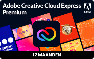 Adobe Express Premium | 1 jaar