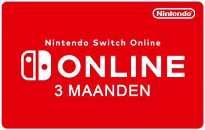 Nintendo Switch Online 3 maanden