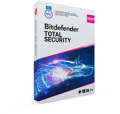 Bitdefender Total Security 2022 | 10 apparaten | 1 jaar