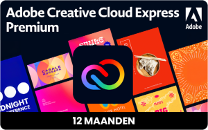 Adobe Express Premium | 1 jaar