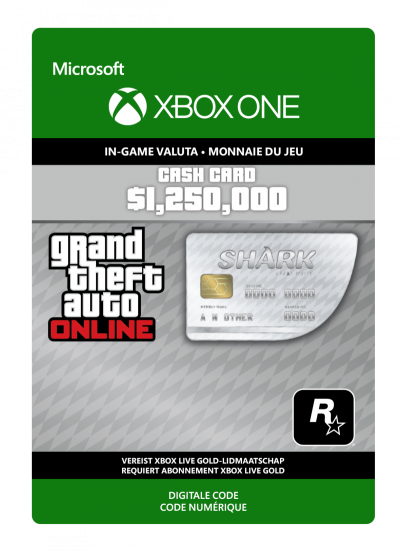 Great White Shark Card (Xbox)