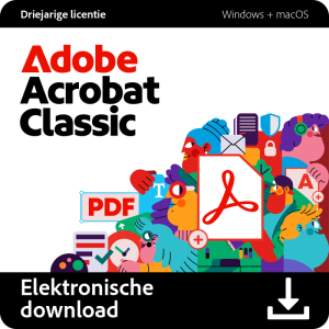 Adobe Acrobat Classic | 3 jaar