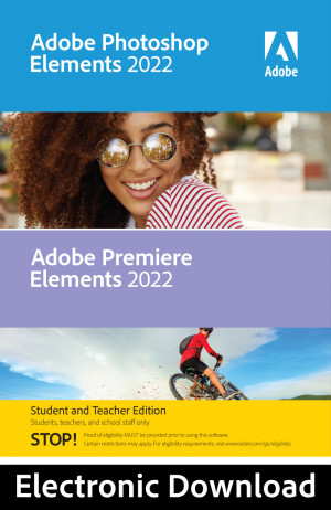Adobe Photoshop & Premium Elements 2022 | Student & Teacher Edition | PC | Meertalig