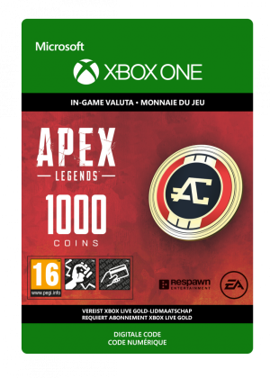 1000 Apex legends Coins (Xbox)