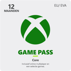 Xbox Game Pass Core 12 maanden
