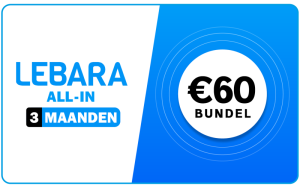 Lebara All-in €60 (3 maanden)