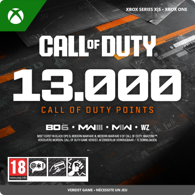 13.000 Call of Duty Points