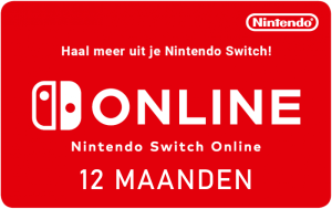 Nintendo Switch Online Abonnement - 12 maanden
