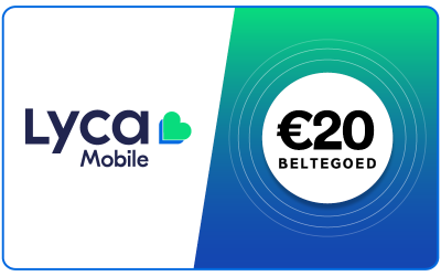 Lycamobile €20 = €40