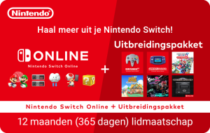 Nintendo Switch Online + Uitbreidingspakket