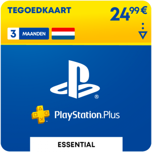 PlayStation Plus Essential - 3 maanden (tegoed)