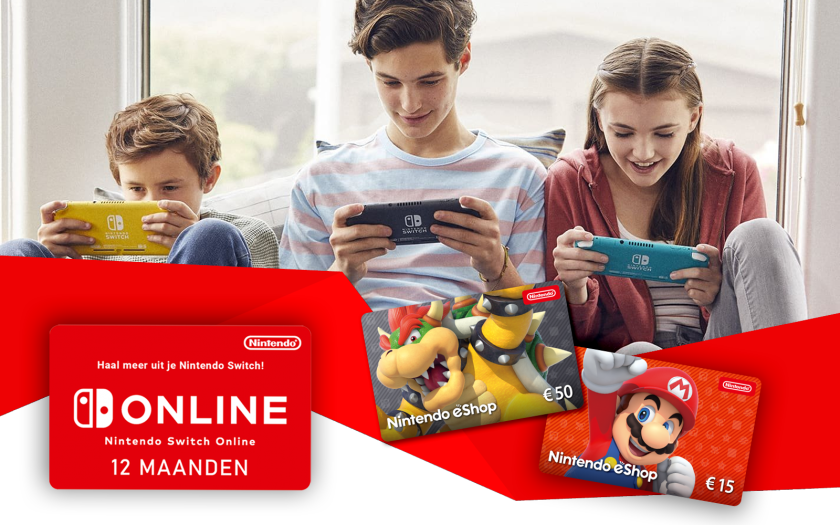 Tegoed voor je Nintendo Switch kopen