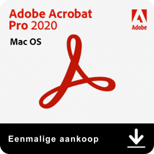 Adobe Acrobat 2020 Pro | MAC | Eenmalige aankoop