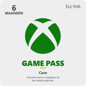 Xbox Game Pass Core 6 maanden