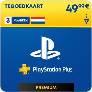 PlayStation Plus Premium - 3 maanden (tegoed)