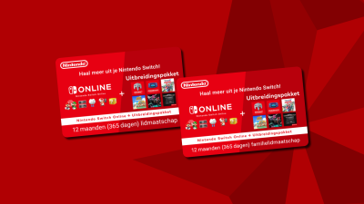 Nu bij KaartDirect: Nintendo Switch Online + Uitbreidingspakket!