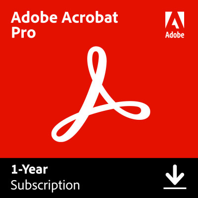 Adobe Acrobat Pro | PC/MAC | 1 jaar