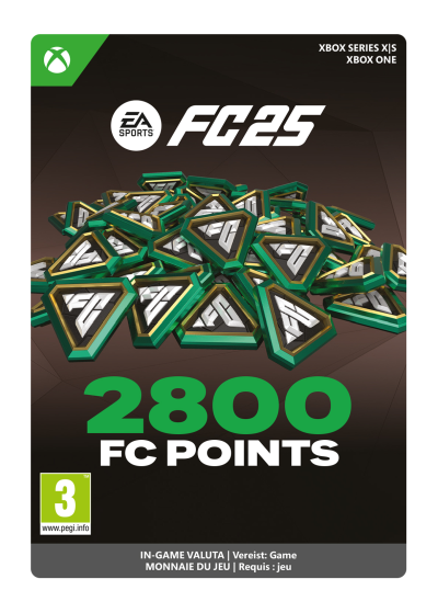 2.800 FC 25 Punten (Xbox)