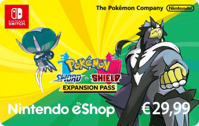Pokemon sword expansion 2025 pass eshop
