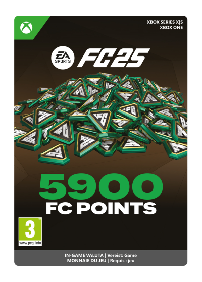 5.900 FC 25 Punten (Xbox)