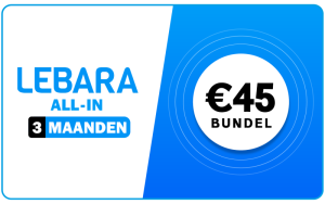 Lebara All-in €45 (3 maanden)