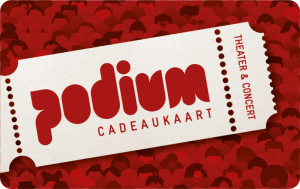 Podium digitale cadeaukaart
