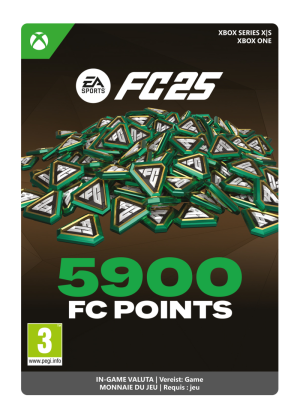5.900 FC 25 Punten (Xbox)