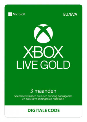 Xbox Live Gold 3 maanden