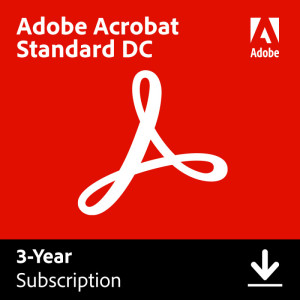 Adobe Acrobat Standard DC | 3 jaar | 1 Gebruiker | PC
