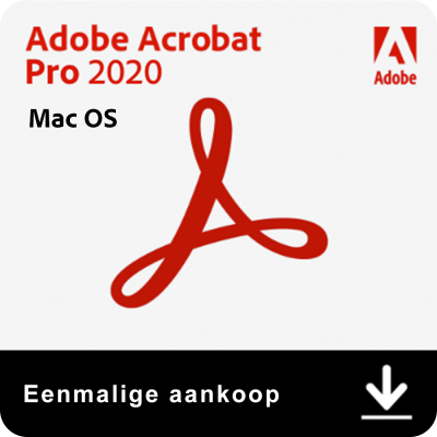 Adobe Acrobat 2020 Pro | MAC | Eenmalige aankoop