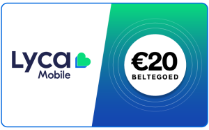 Lycamobile €20 = €40